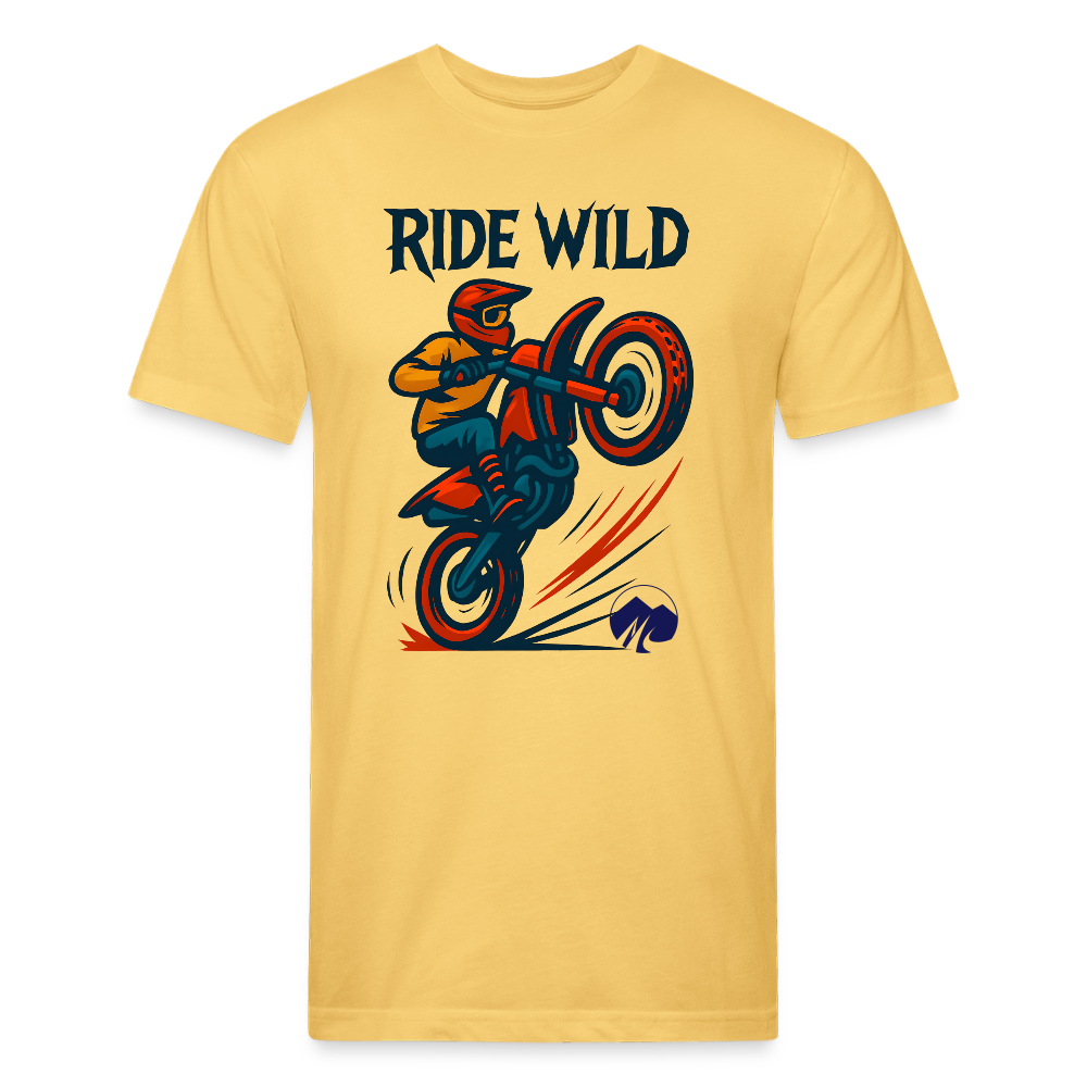 Ride Wild Moto Premium T-Shirt - pastel yellow