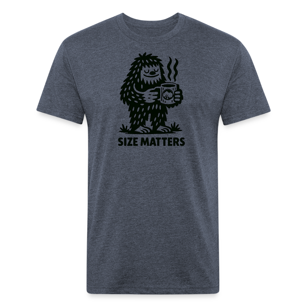 Size Matters Premium T-Shirt - heather navy