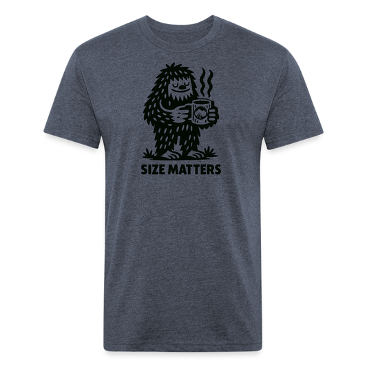 Size Matters Premium T-Shirt - heather navy