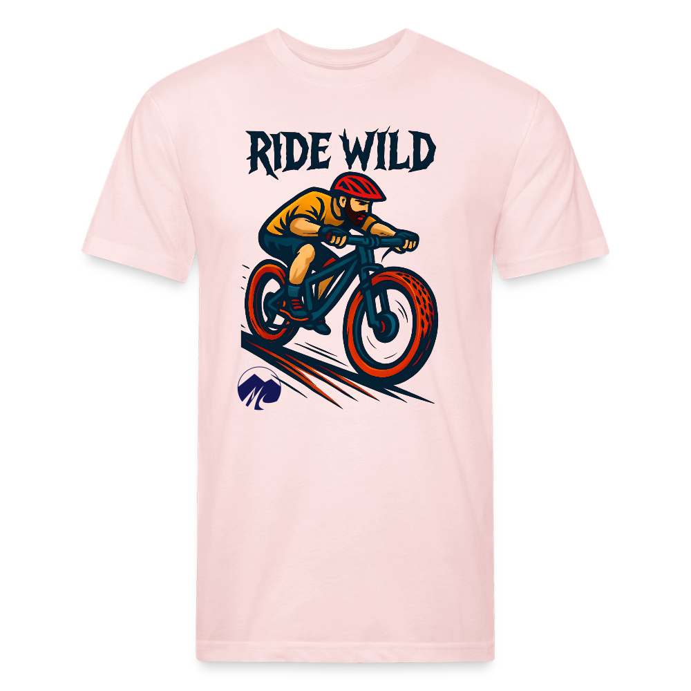Ride Wild MTB Premium T-Shirt - blush pink