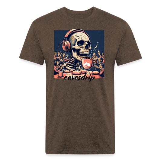 Eavesdrip Premium T-Shirt - heather espresso