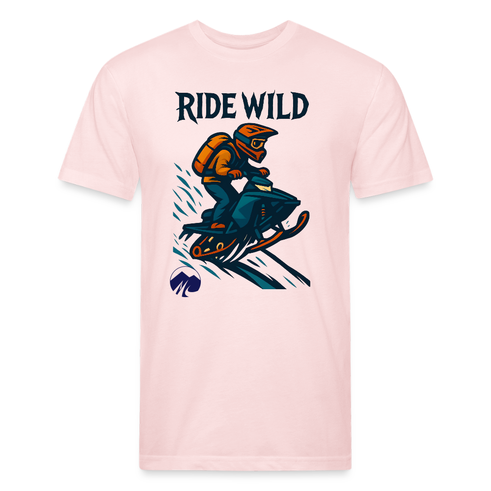 Ride Wild Sledder Premium T-Shirt - blush pink