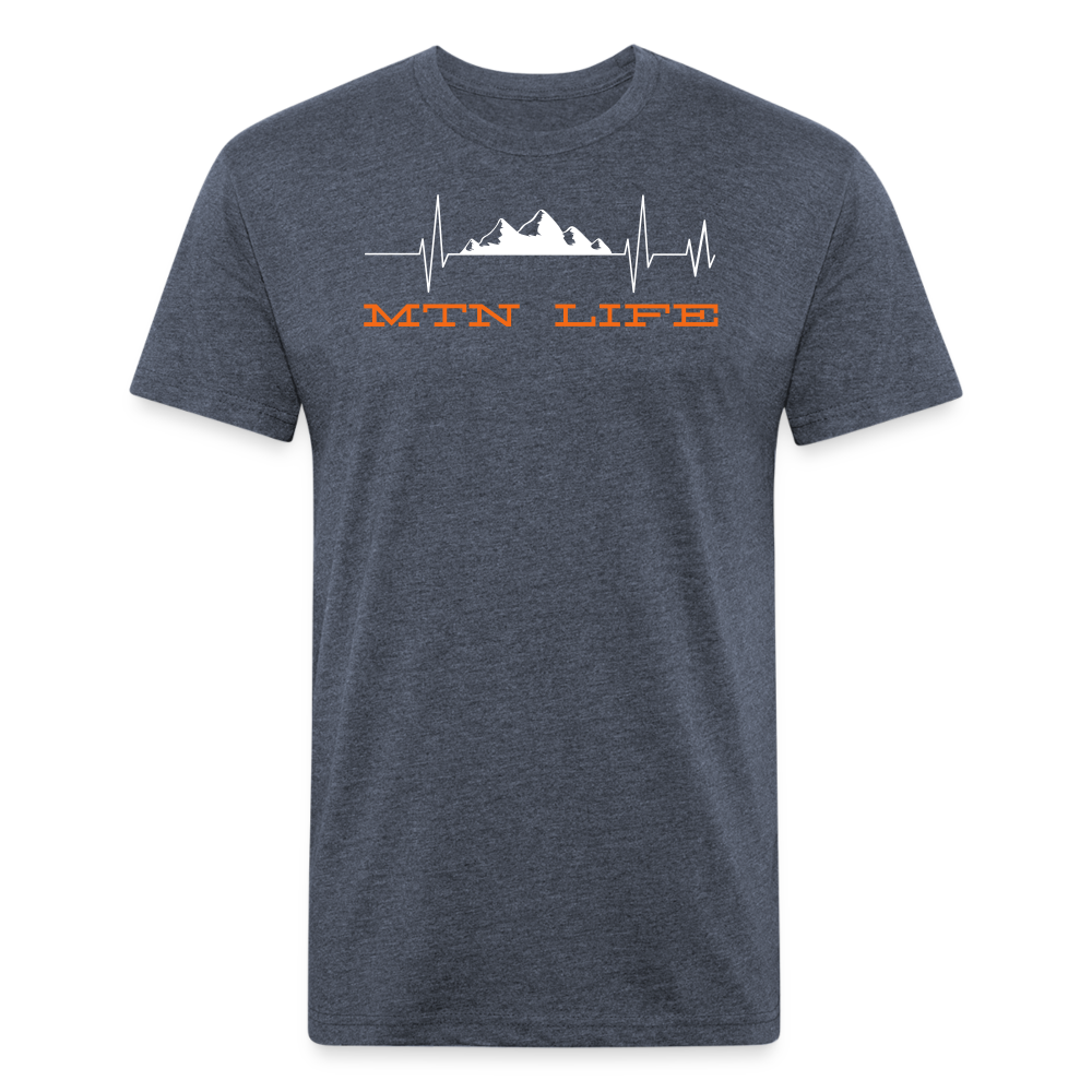 Mountain Life Premium T-Shirt - heather navy