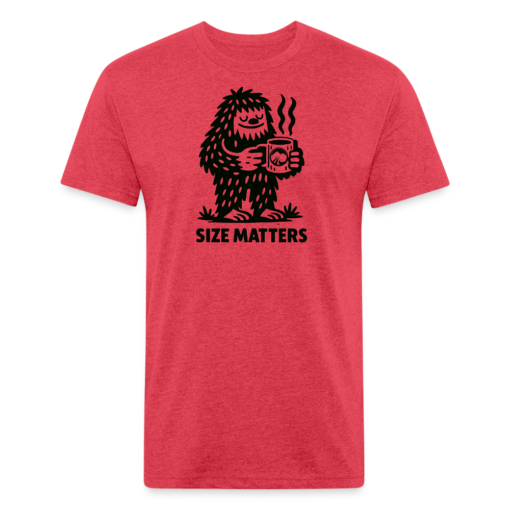 Size Matters Premium T-Shirt - heather red