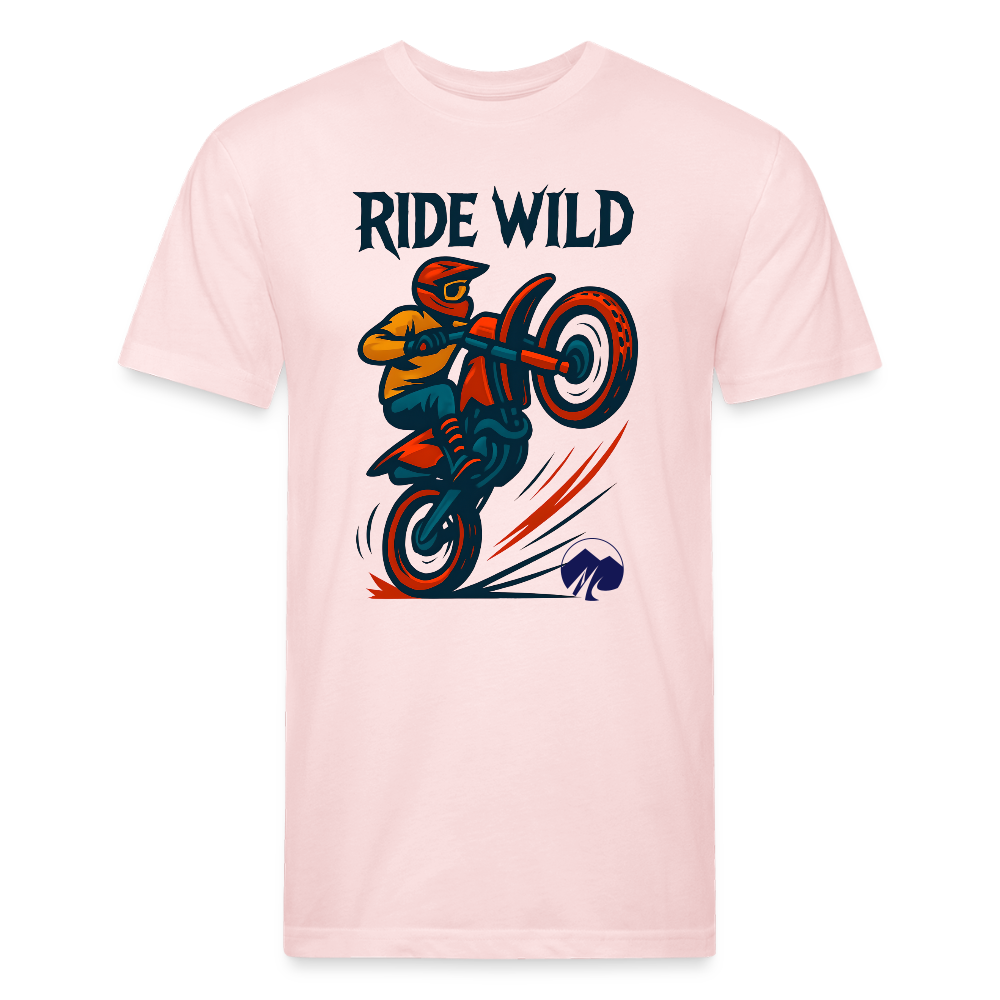 Ride Wild Moto Premium T-Shirt - blush pink