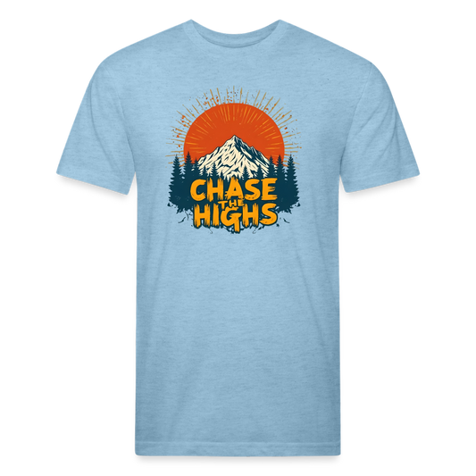Chase The Highs Premium T-Shirt - heather blue