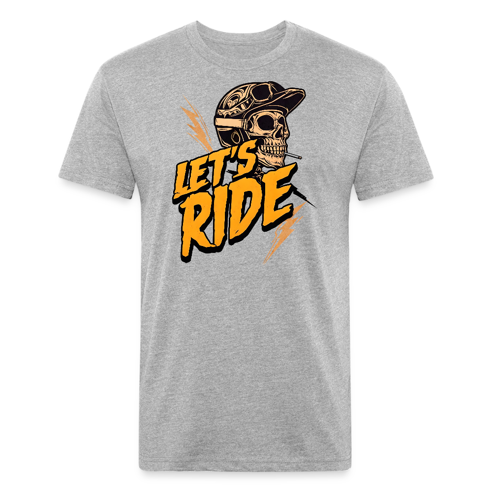 Let's Ride Premium T-Shirt - heather gray