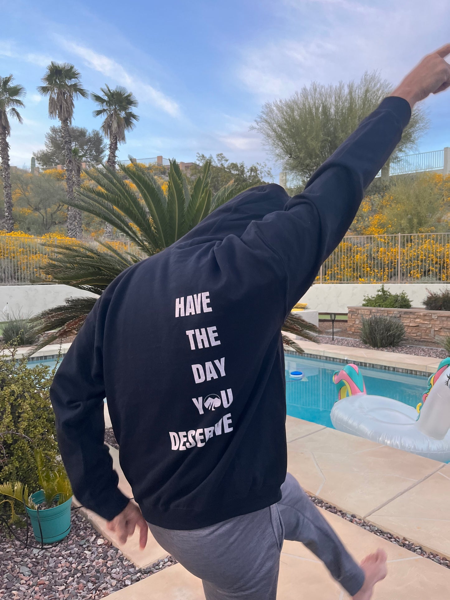 Have The Day You Deserve Hoodie