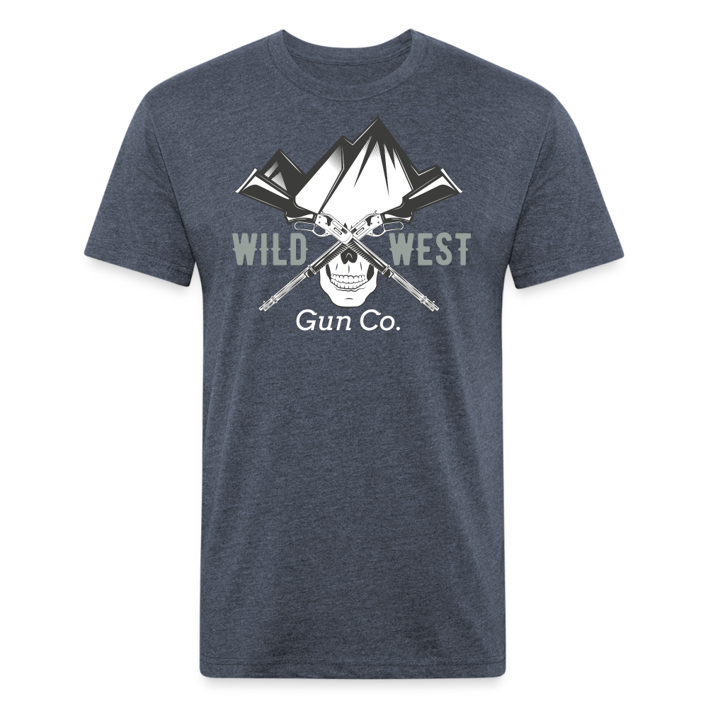 Wild West Premium T-Shirt - heather navy