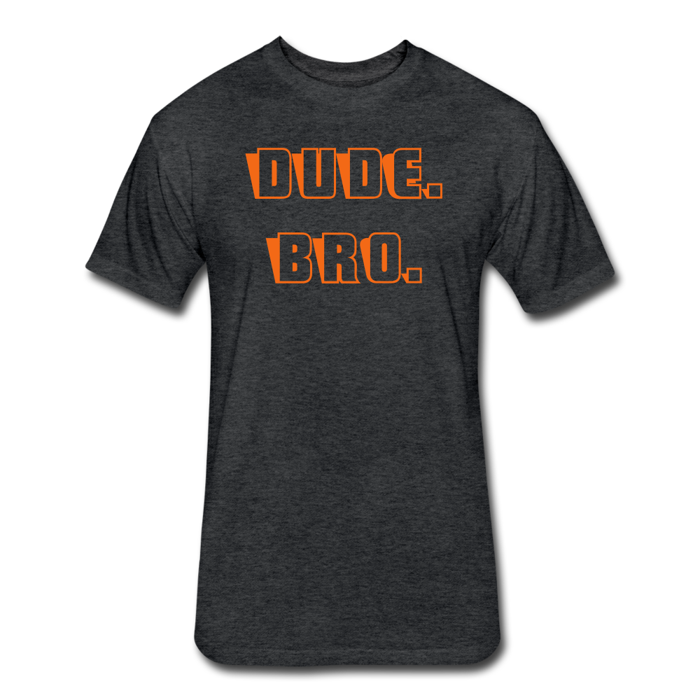 Dude Bro Premium T-Shirt - heather black