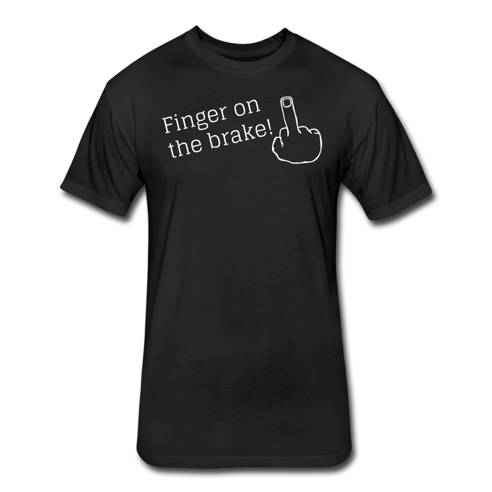 Finger on the brake - black