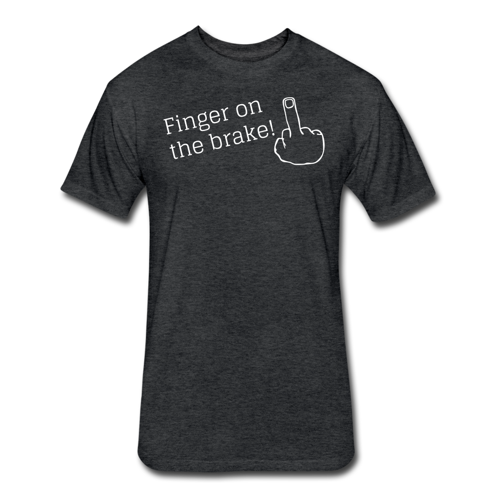 Finger on the brake - heather black