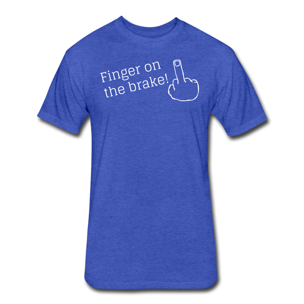 Finger on the brake - heather royal