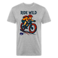 Ride Wild MTB Premium T-Shirt - heather gray
