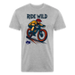 Ride Wild MTB Premium T-Shirt - heather gray