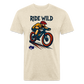 Ride Wild MTB Premium T-Shirt - heather cream