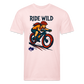 Ride Wild MTB Premium T-Shirt - blush pink 