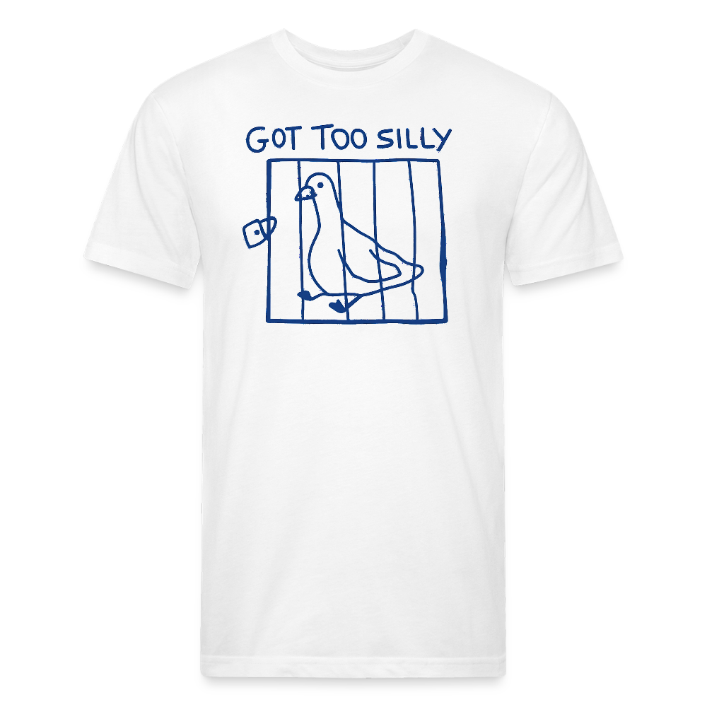 Too Silly Goose Premium T-Shirt - white