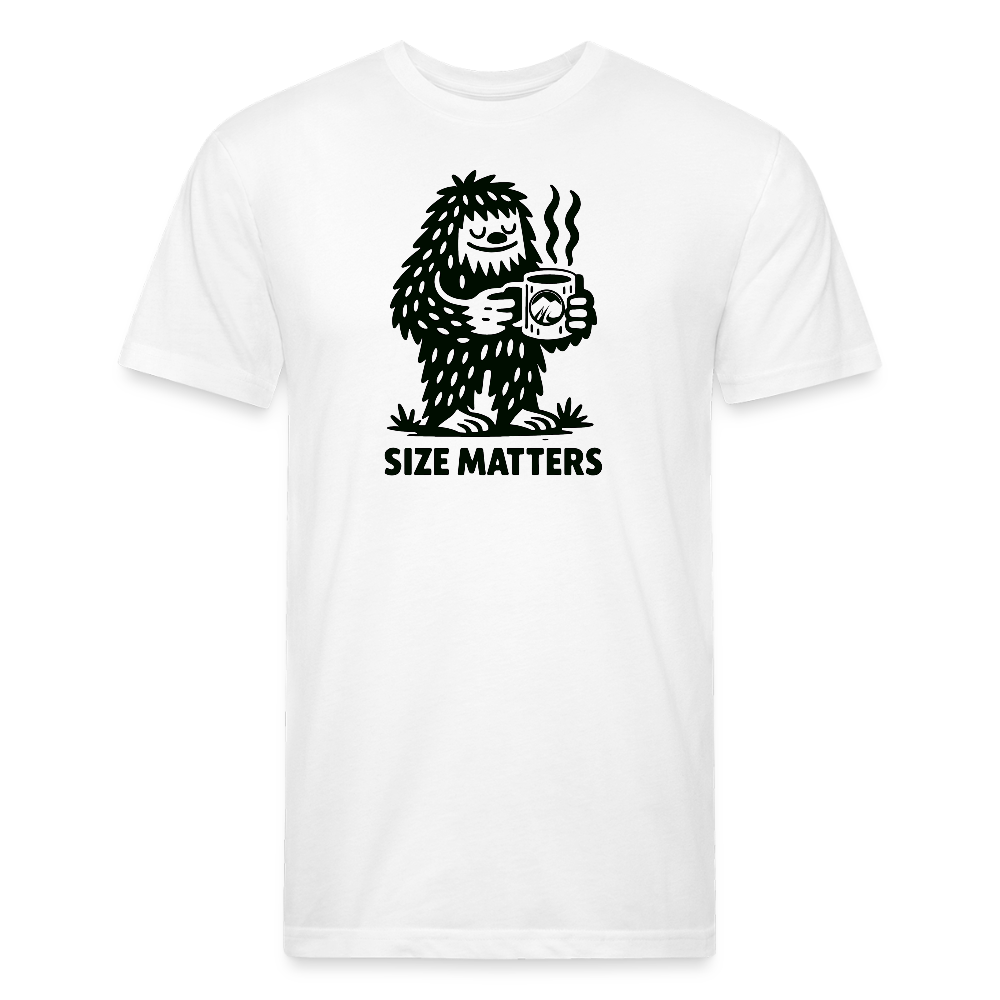 Size Matters Premium T-Shirt - white