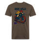 Ride Wild MTB Premium T-Shirt - heather espresso