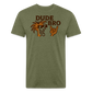 Dude Bro Premium T-Shirt - heather military green