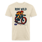 Ride Wild MTB Premium T-Shirt - heather cream