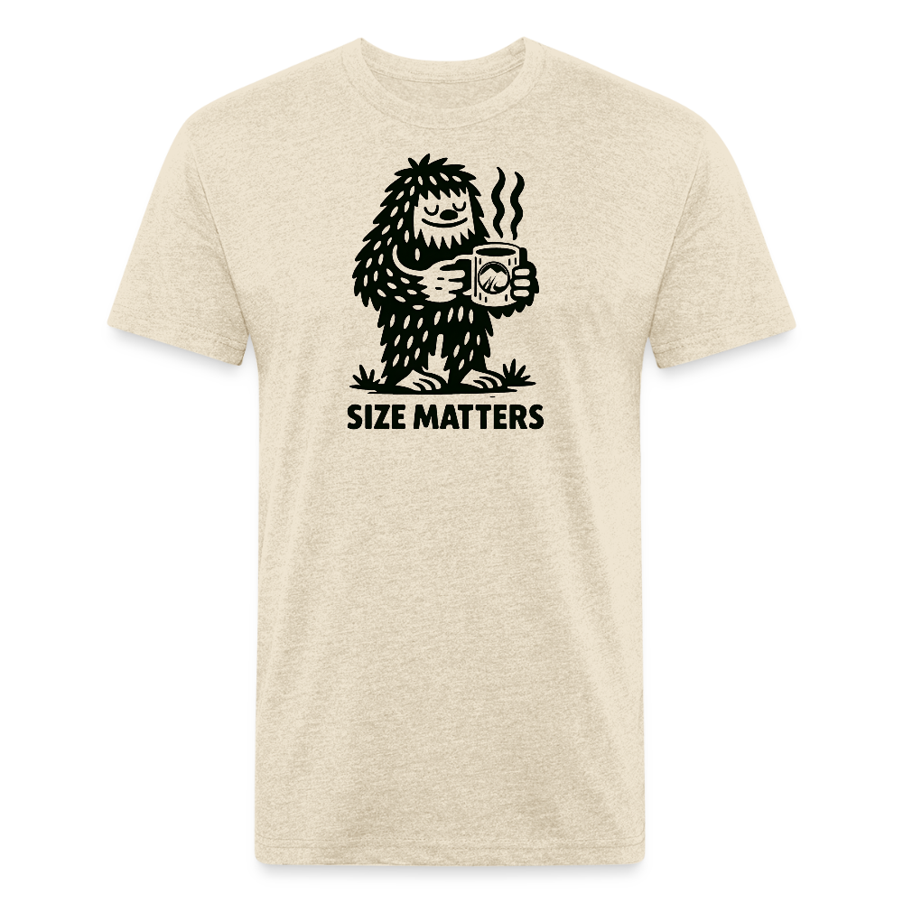 Size Matters Premium T-Shirt - heather cream