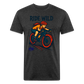 Ride Wild MTB Premium T-Shirt - heather black