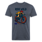 Ride Wild MTB Premium T-Shirt - heather navy