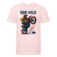 Ride Wild Moto Premium T-Shirt - blush pink 