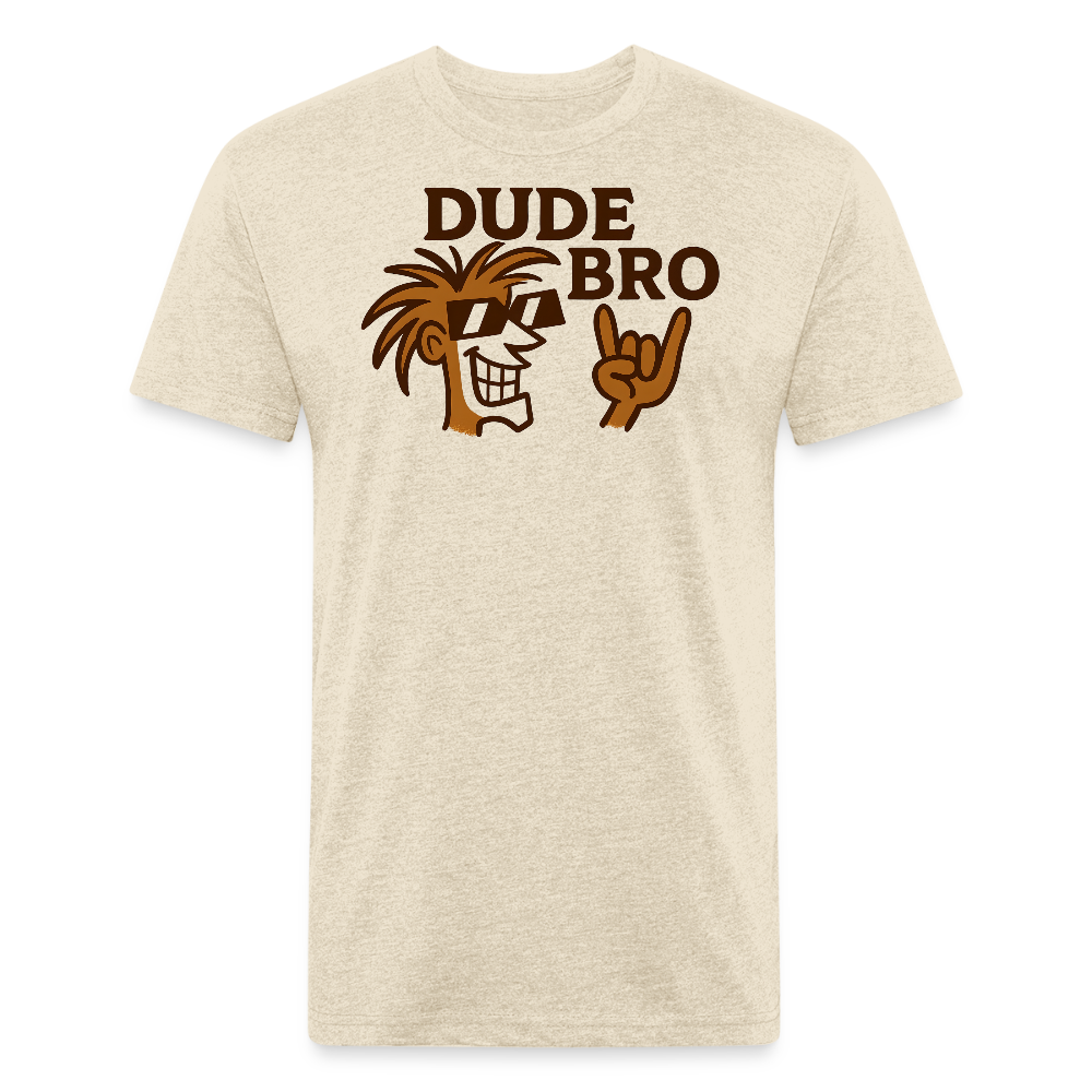Dude Bro Premium T-Shirt - heather cream