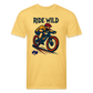 Ride Wild MTB Premium T-Shirt - pastel yellow