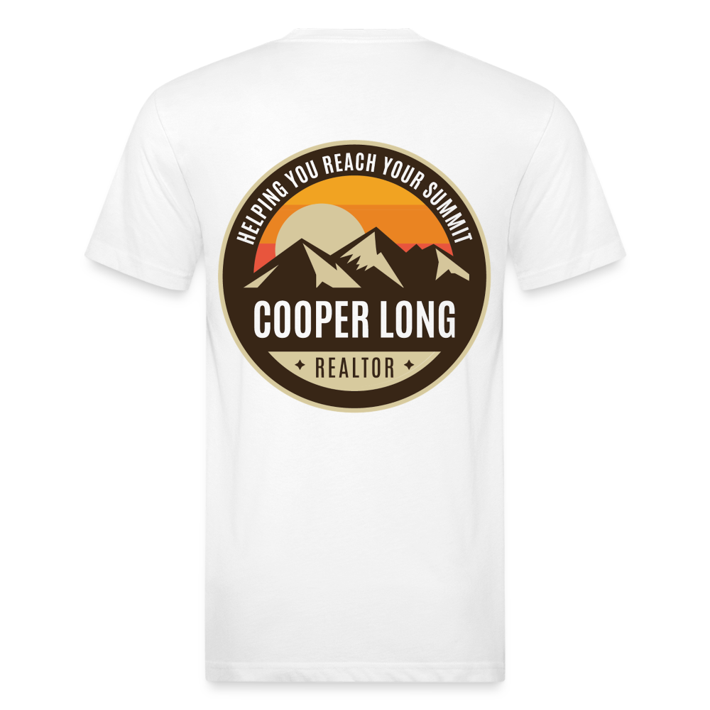 Cooper Long Realtor Shirt - white