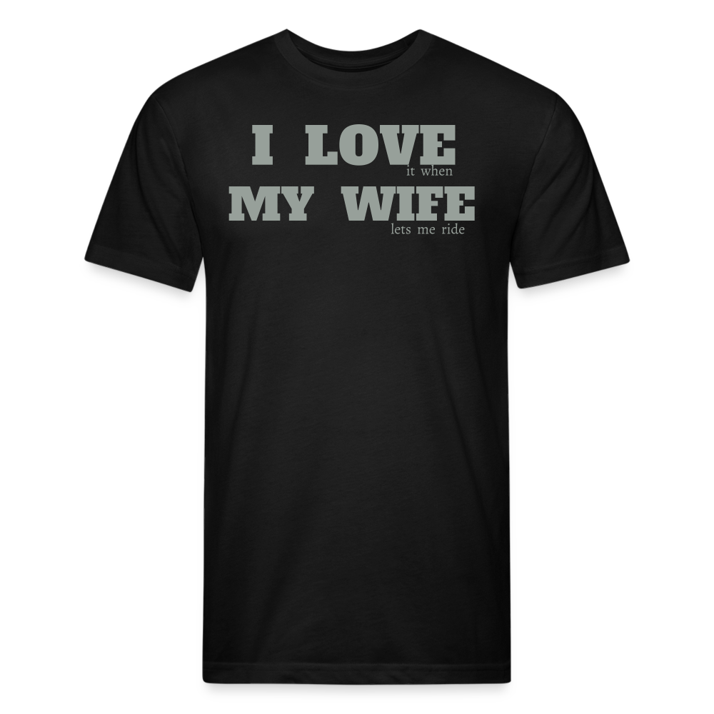 Love my wife Premium T-Shirt - black