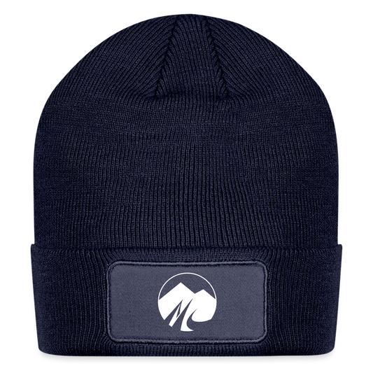 Patch Beanie - navy