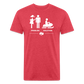 Problem Solution Premium T-shirt - heather red