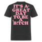 B!tch Tee - heather black