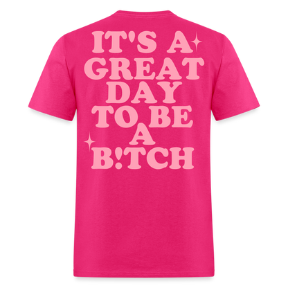B!tch Tee - fuchsia