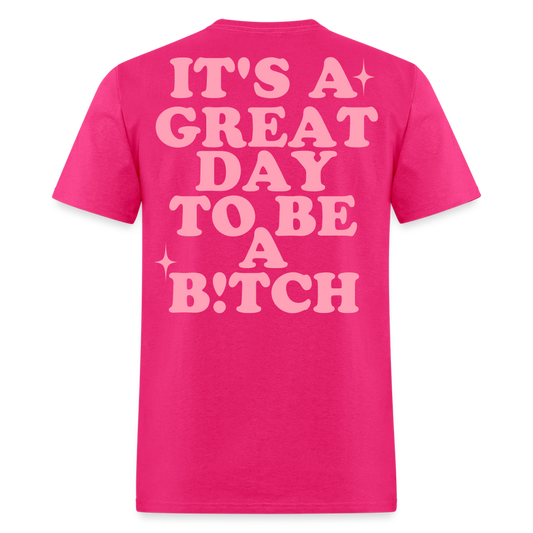 B!tch Tee - fuchsia