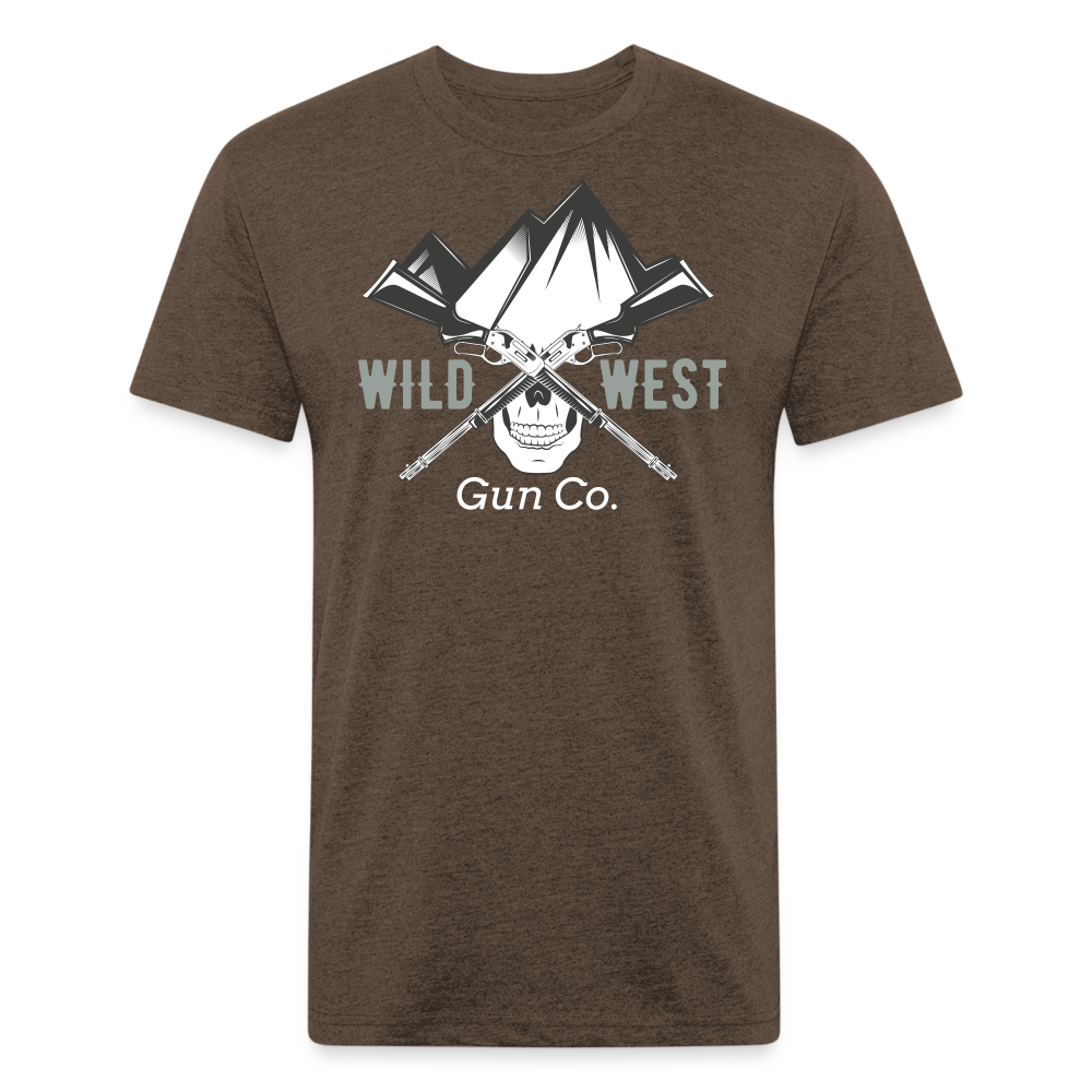 Wild West Premium T-Shirt - heather espresso