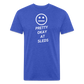 Pretty Ok at Sleds Premium T-Shirt - heather royal
