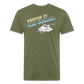 Old School Premium T-Shirt - heather military green