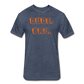 Dude Bro Premium T-Shirt - heather navy