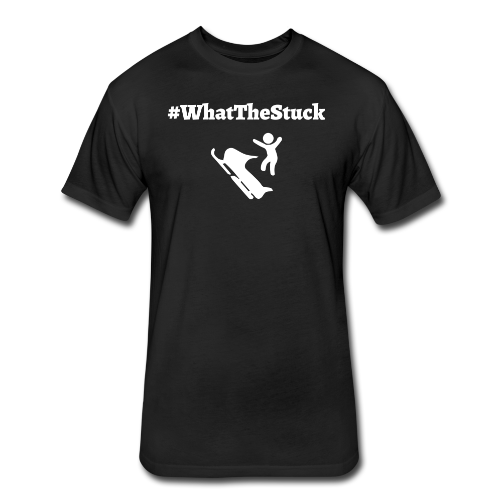 What The Stuck Premium T-Shirt - black