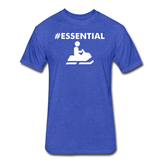 Essential PremiumT-shirt - heather royal