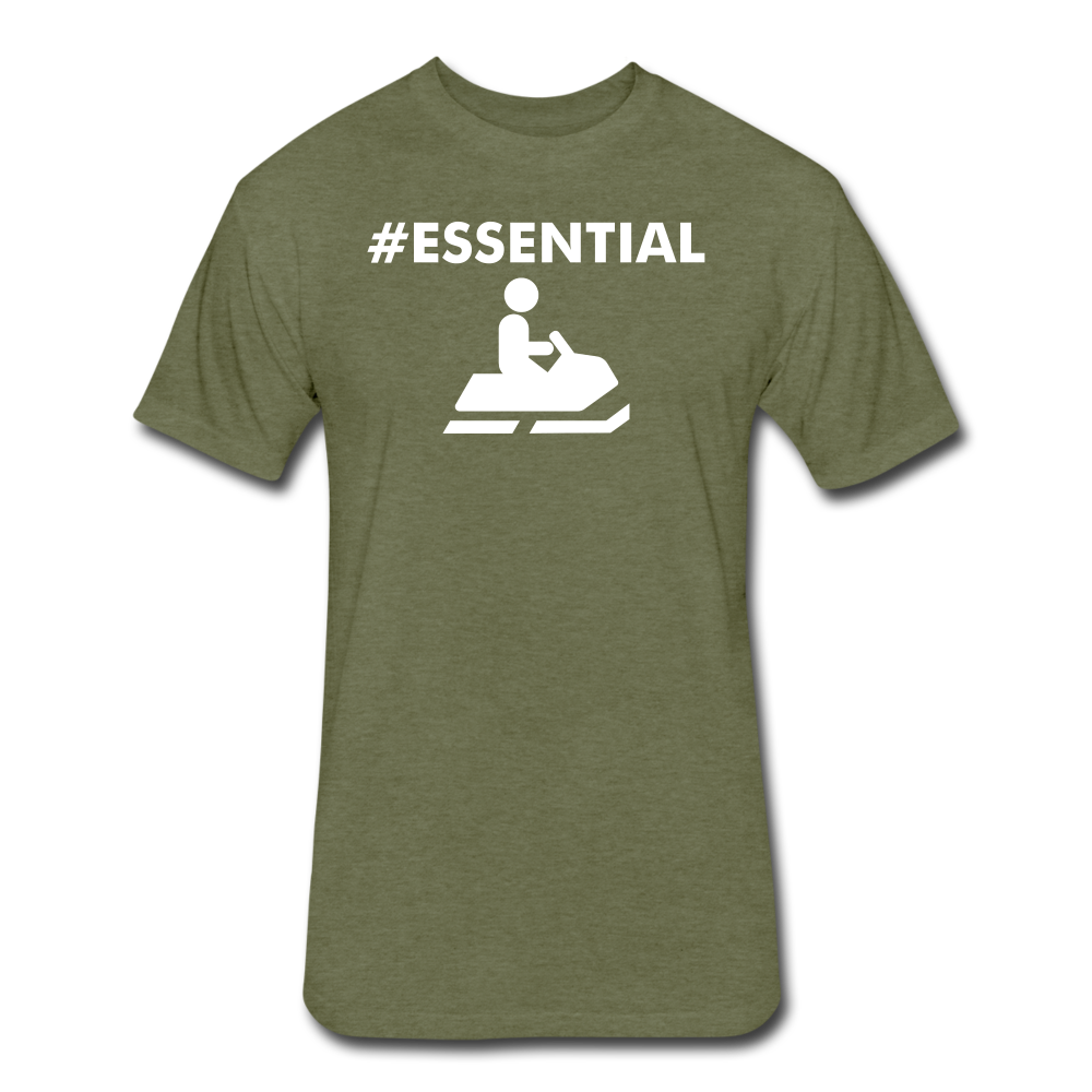 Essential PremiumT-shirt - heather military green