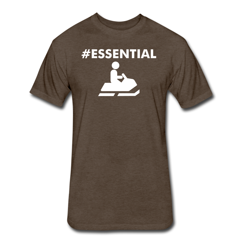 Essential PremiumT-shirt - heather espresso