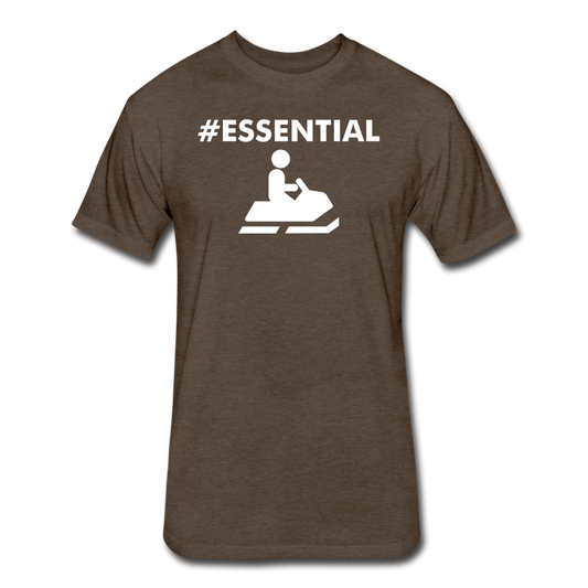 Essential PremiumT-shirt - heather espresso
