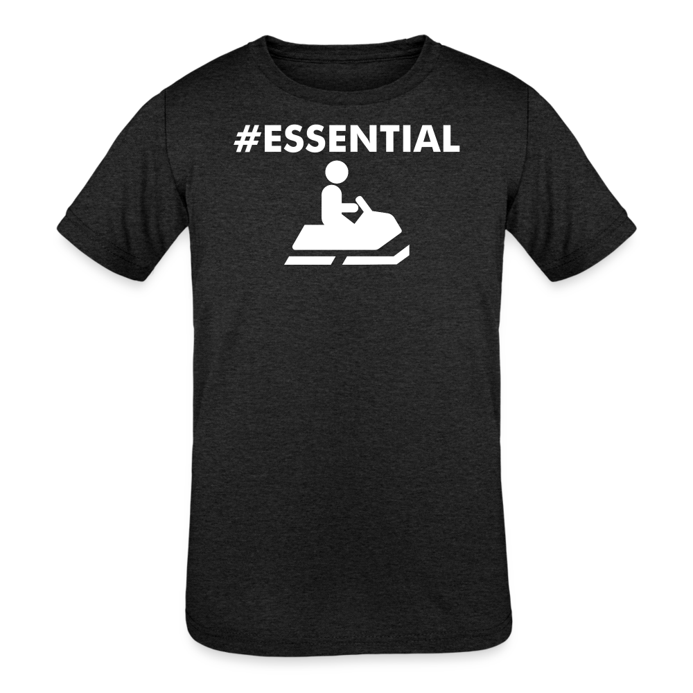 Kid's Essential Premium T-Shirt - heather black