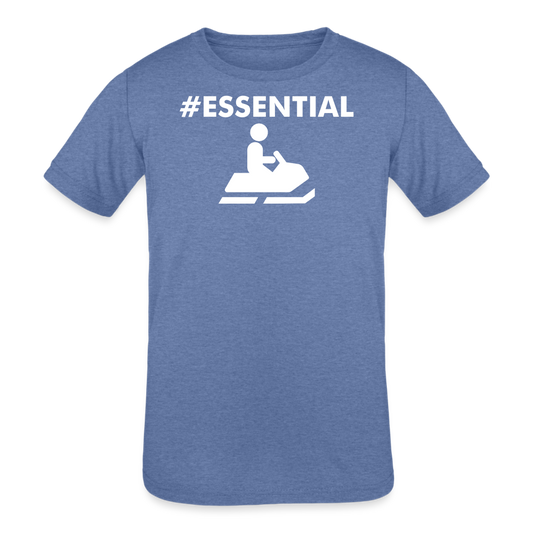 Kid's Essential Premium T-Shirt - heather blue